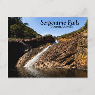 Serpentine Falls, Australia Postcard