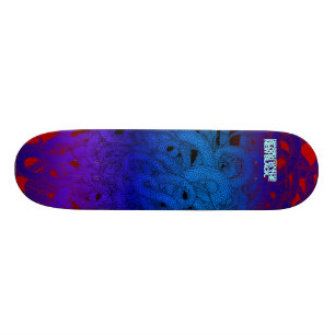 Serpentine Fire by Hannah Stouffer Skateboard