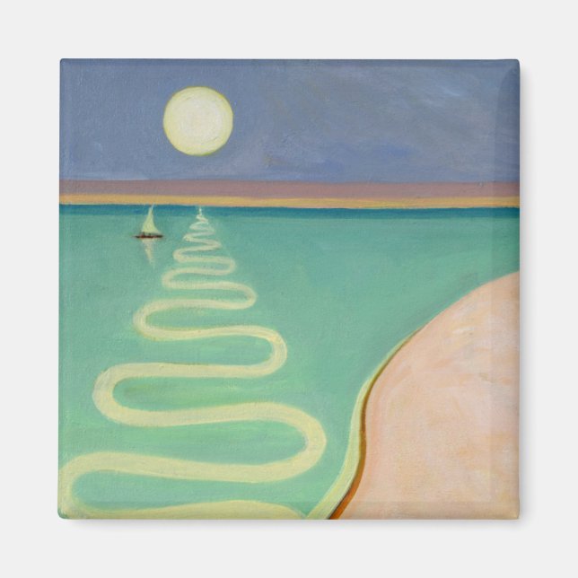 Serpentine Sunset 2004 Magnet (Front)