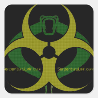 Serpentor's Lair Toxic Cobra Sticker Sheet