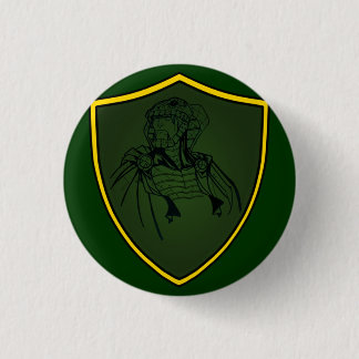 Serpie Sketch Button/Green 3 Cm Round Badge
