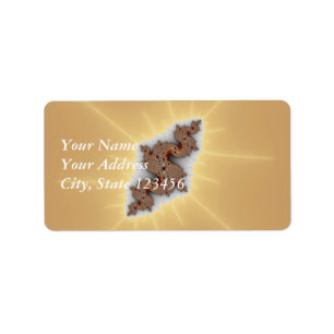 Serpus - Fractal Art Label