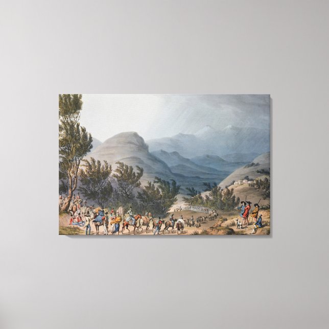 Serra de Estrella or De Neve Canvas Print (Front)