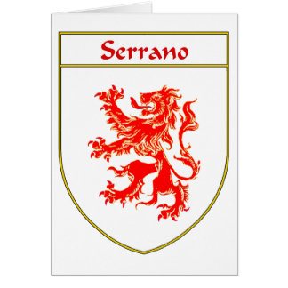 Serrano Coat of Arms/Family Crest