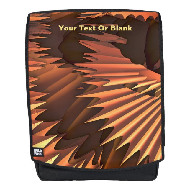 Serrations Backpack (Front)