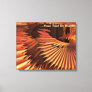 Serrations Canvas Print