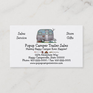 Serro Scotty Camper Business Card