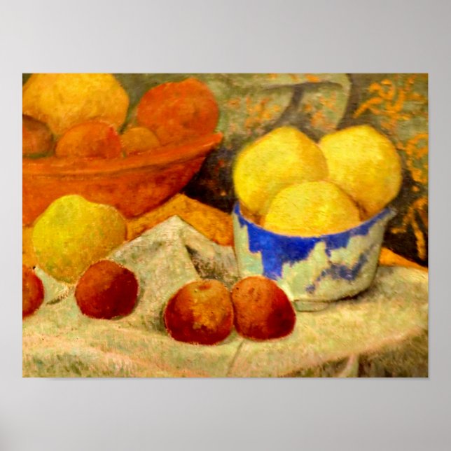 Serusier - Apples and Blue Bowl Poster (Front)