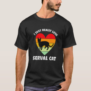 Serval Cat beloved Cat T-Shirt