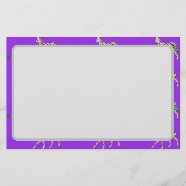 Serval Cats  Stationery (Front)