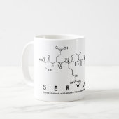 Servane peptide name mug (Front Left)