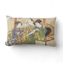 Servant Applying Medicinal to Geisha's Arm ukiyo-e