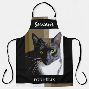 Servant for the Cat customise All-Over Print Apron