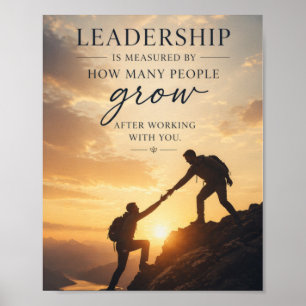 Servant Leadership Poster