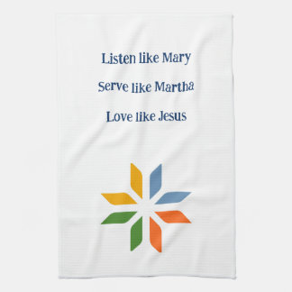 Servant of God dish towel