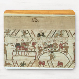 Servants preparing a banquet for William I Mouse Mat