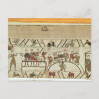 Servants preparing a banquet for William I