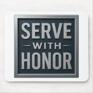 Serve With Honour™ LDS Mouse Pad
