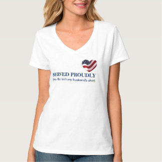 Served Proudly T-shirt