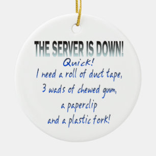 Server is Down Ornament