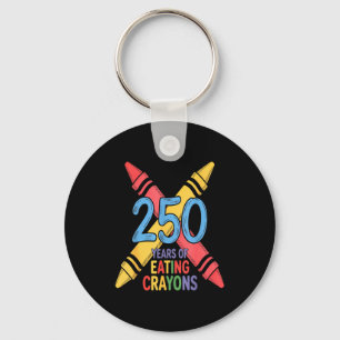 Service 250 Years 1776-2026 250th Birthday Key Ring