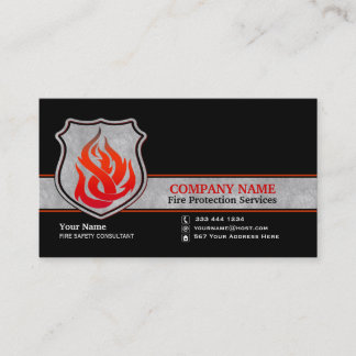 Service Business Card Template