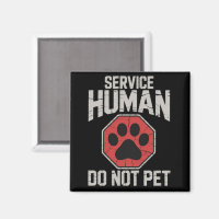 Service Dog Human Do Not Pet Rescue Dog Owner 