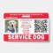 Service Dog Photo ID QR Code