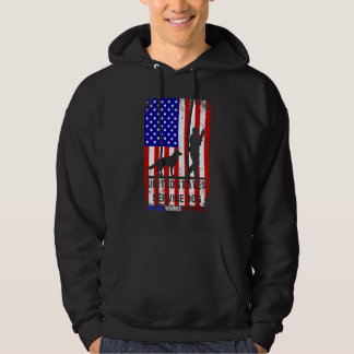 Service Dog PTSD Awareness US Veteran Hoodie