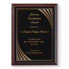 Service Excellence Award Plaque