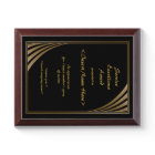 Service Excellence Award Plaque