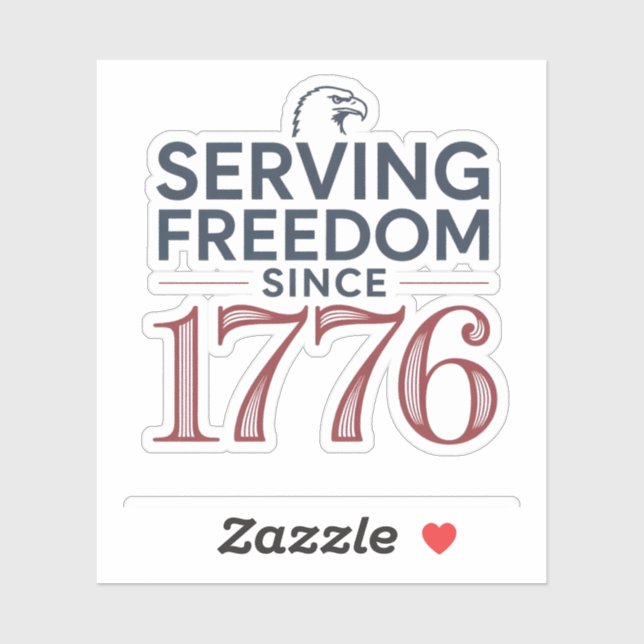 Service Freedom Since 1776 4th of July 250th Anniv (Sheet)