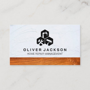 Service Icons   Carpentry   Builders Business Card