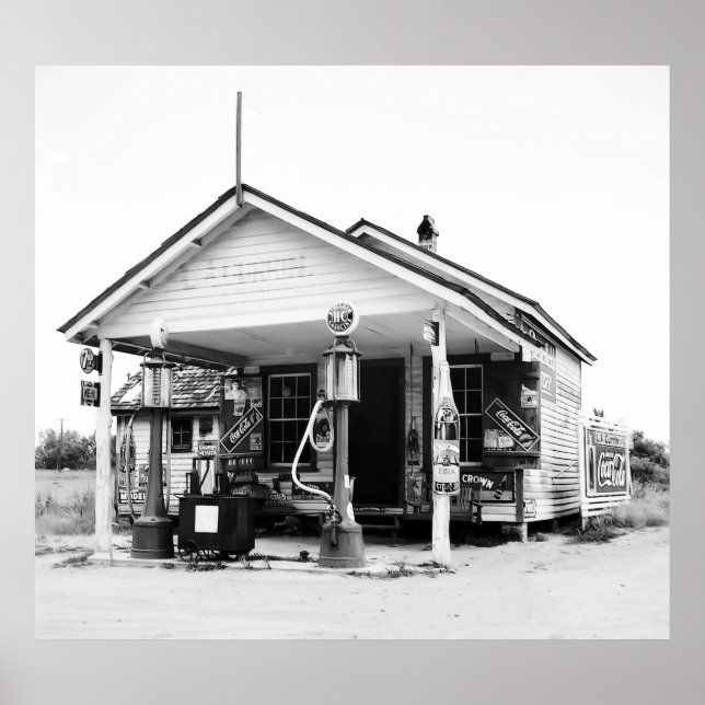 SERVICE STATION - NORTH CAROLINA - 1939 POSTER (Front)