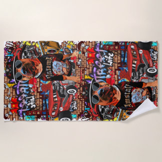 SERVIETTE DE PLAGE BEACH TOWEL