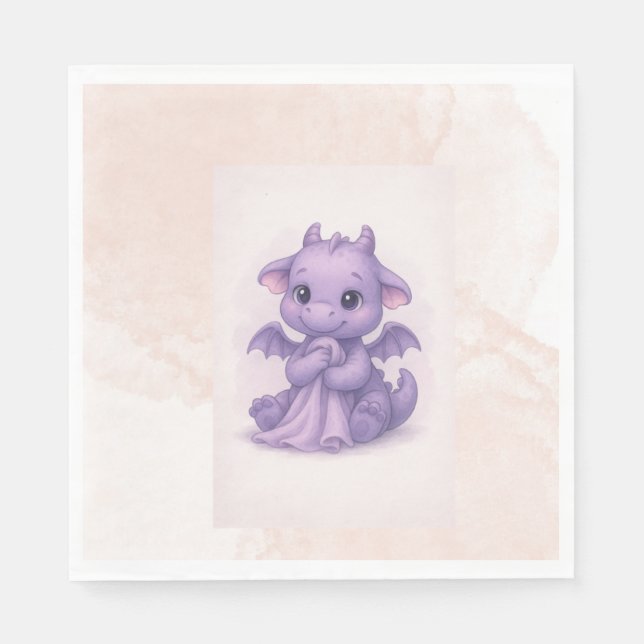 servilleta baby dinosaurio napkin (Front)