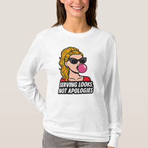 Serving Looks, Not Apologies – Pop Art Glam Tee De