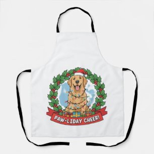Serving some holiday cheer! apron