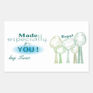 Serving Spoons Custom Gift Stickers