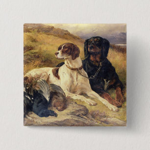Serving the Guns 15 Cm Square Badge