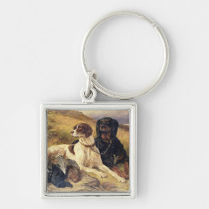 Serving the Guns Key Ring