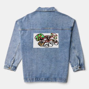 serving tray denim jacket