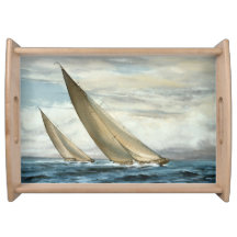 Serving Tray - Ocean Sailing