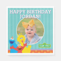 Sesame Pals Birthday Pattern