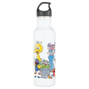 Sesame Pals Doodley Graphic 710 Ml Water Bottle