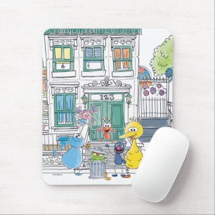 Sesame Pals Doodley Graphic Mouse Mat