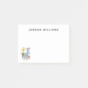 Sesame Pals Doodley Graphic Post-it Notes