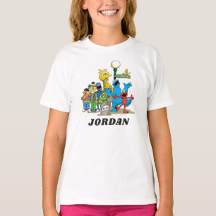 Sesame Pals   Personalised Name T-Shirt