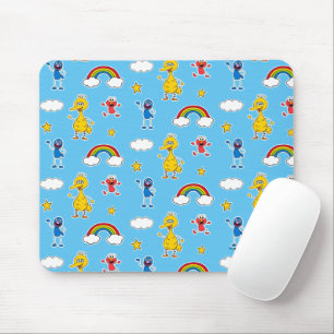 Sesame Pals Rainbow Doodley Pattern Mouse Mat