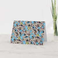 Sesame Sesame | Cookie Monster Doodle Pattern